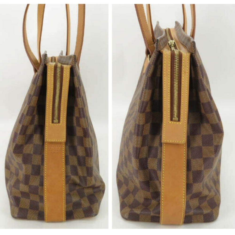 100% Auth LOUIS VUITTON DAMIER COLUMBINE Tote Bag - Picture 4 of 8